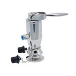 Sanitary Stainless Steel Manual And Pneumatic Aseptic Sampling Valve